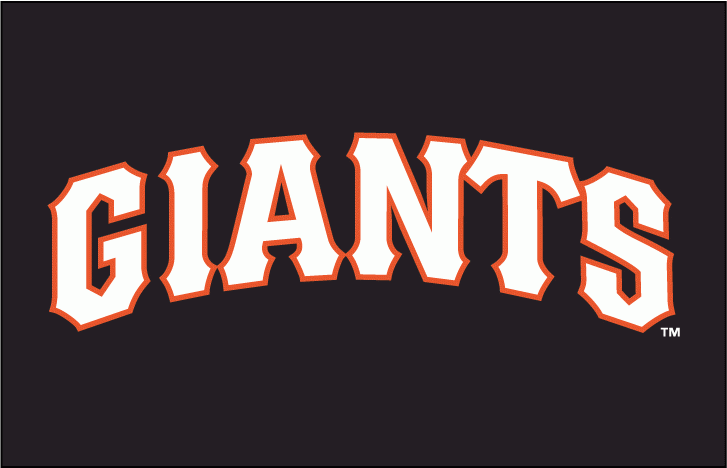 San Francisco Giants 1994-1999 Batting Practice Logo fabric transfer